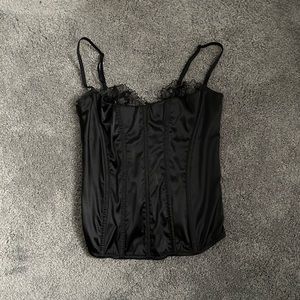 Victoria Secrets Black Corset